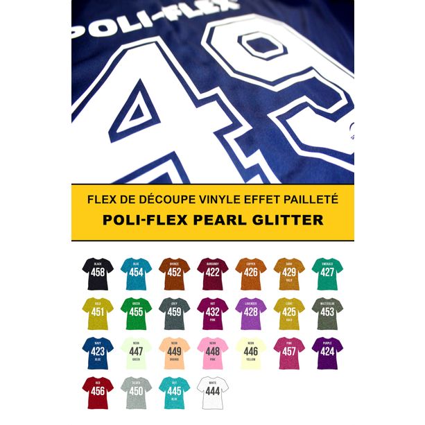 Flex POLI-FLEX® PEARL GLITTER