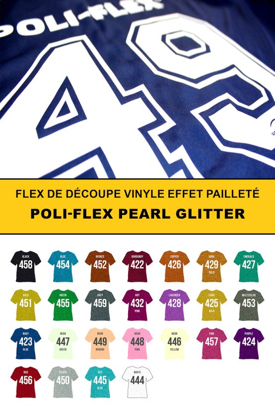 Flex POLI-FLEX® PEARL GLITTER