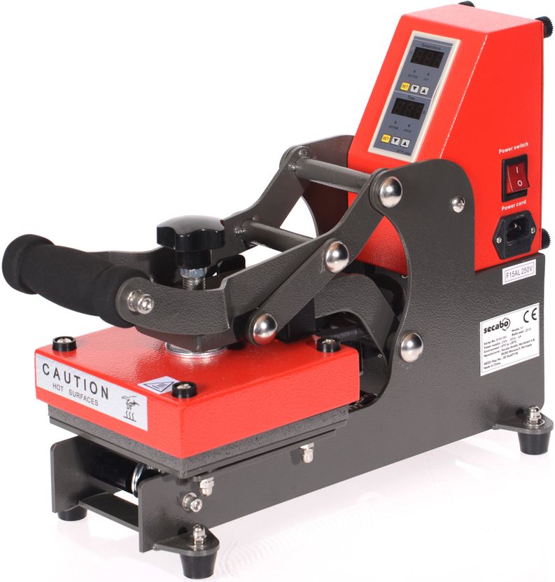 SECABO heat press tc1 15cm x 15cm
